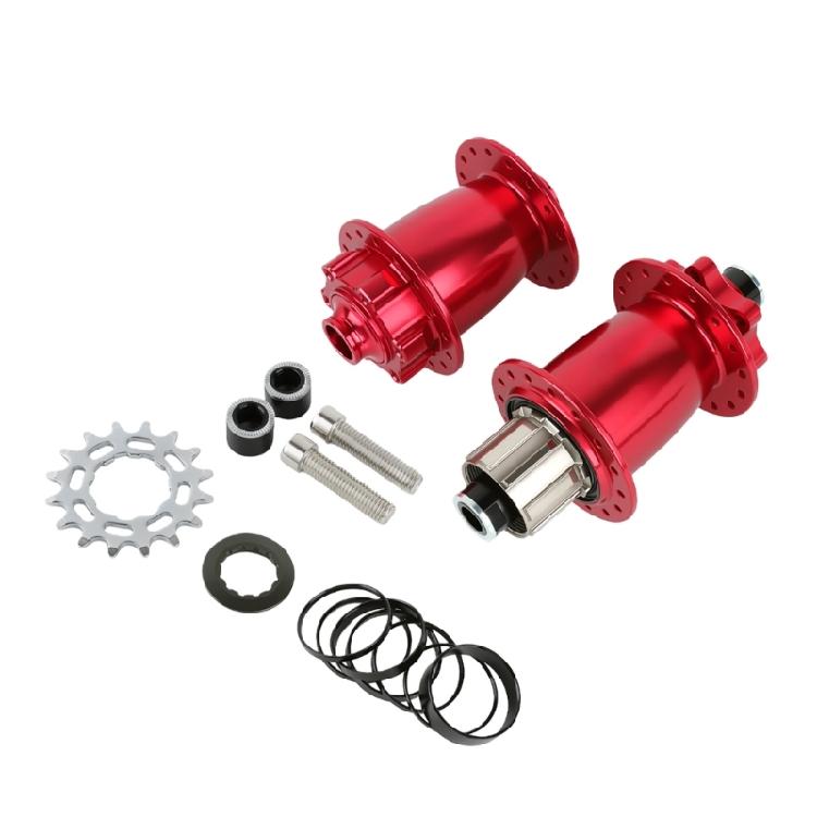 6 Pawl Mountain Bike Hubs Set 32H Spokes Hole Sealing Bearing 100/135mm Axles Light Weight Aluminum Alloy Construction