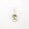 Natural Green Amethyst Gemstone 925 Sterling Silver Jewelry Handcrafted Pendant PP-6-50