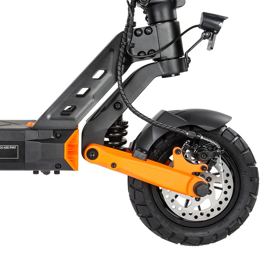 Monopattino Elettrico Kukirin G2 Pro ABE Motore 250W Velocità Massima 20km/h E-Scooter Città Pieghevole 9" Freni a Disco Doppi Carico Massimo 120kg