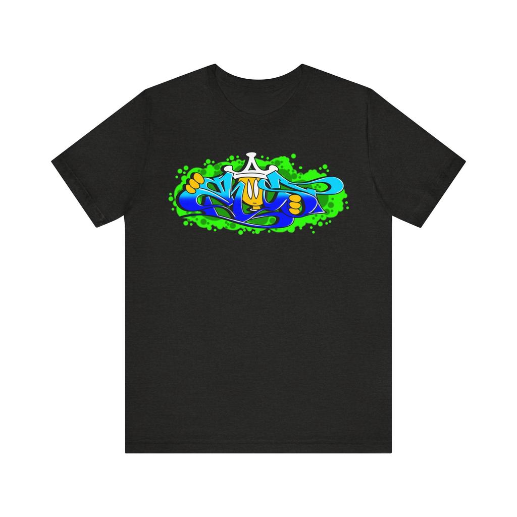 Fancy EleUnisext Graffiti Art Casual TShirt 100 Cotton Graphic Tee Unisex Women Summer Streetwear Top