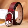 Pásky pro ženy Pravá hovězí kůže Vysoce kvalitní módní pásek Džíny Dámské pásky k šatům Luxusní značka Dámský pásek LD032-1