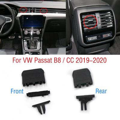 1 pièce Pour VW Passat B8 CC Tableau de bord avant de voiture Sortie d'air conditionné arrière Onglet Clip Attrape-languette A/C Aération Climatisation