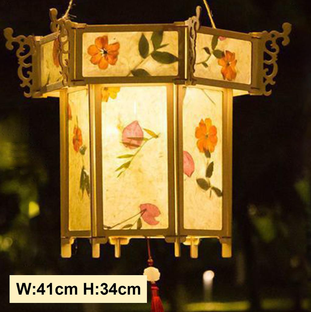Festival Lantern Toy Handmade DIY Revolving Lantern Portable Children'S Handmade Rabbit Creative Luminous Toy Pendant Gift