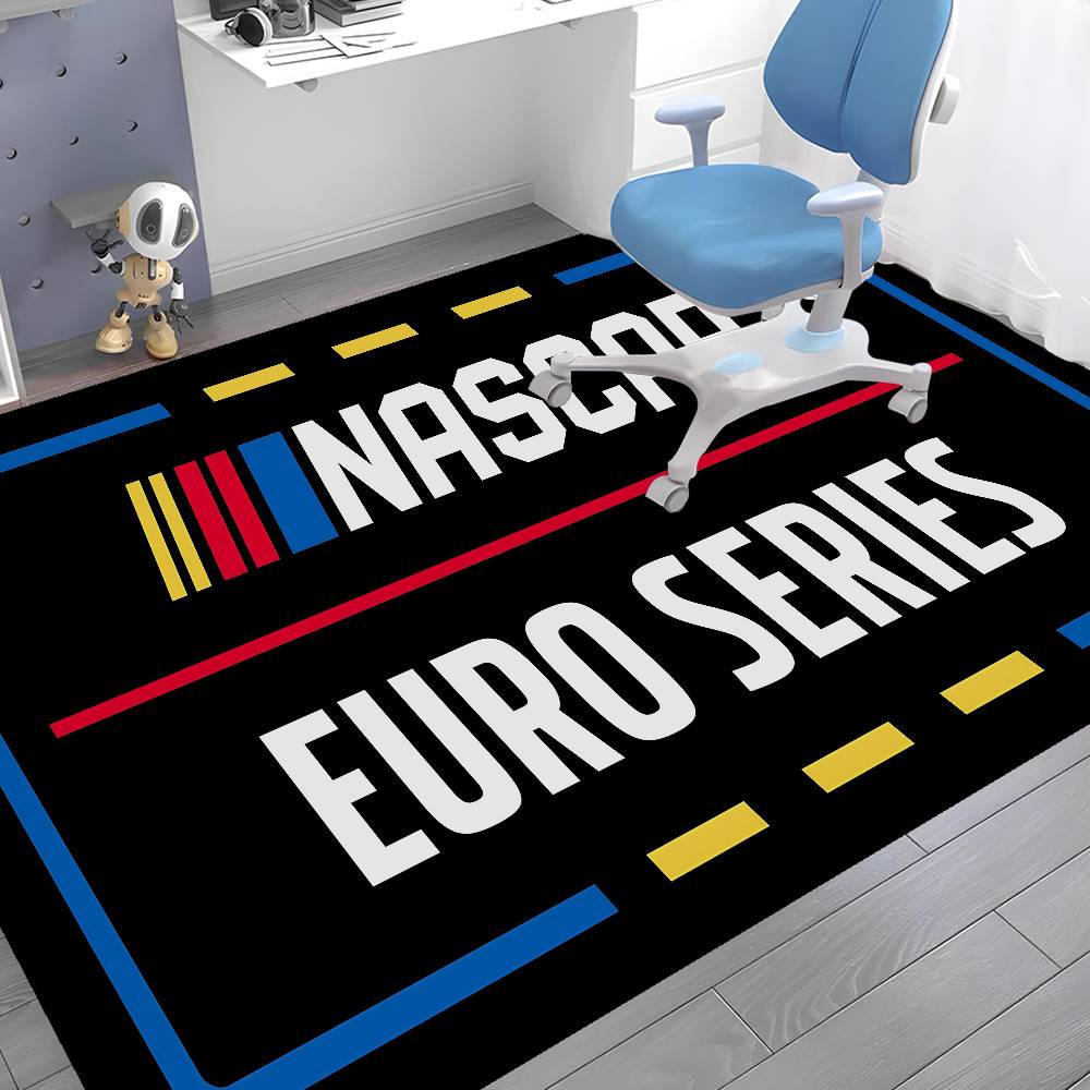N-NASCARS Rennwagen Zimmerteppiche Retro Mehrere Auswahlmöglichkeiten Wohnzimmer Küchenteppich Rutschfest Willkommensteppich