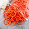 100/200PCS 4cm Elastic Hair Bands Candy Colors Hair Ties for Girls Chidren Headband Colorful Hair Accessories Headwear