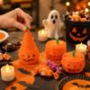 Halloween Theme Retractable Pumpkin Fidget Toy Funny 3D Printed Pumpkin Toy  Kids Gift