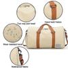 Sports Gym Bag With Shoe Compartment&wet Pocket,travel Duffel Bag,weekend Bag Black