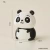 Umělecká kreslená figurka pandy Domácí obývací dekorace Stolní dekorace Narozeninový dárek Doplňky na pracovní stůl Roztomilá pryskyřičná zvířátka řemesla