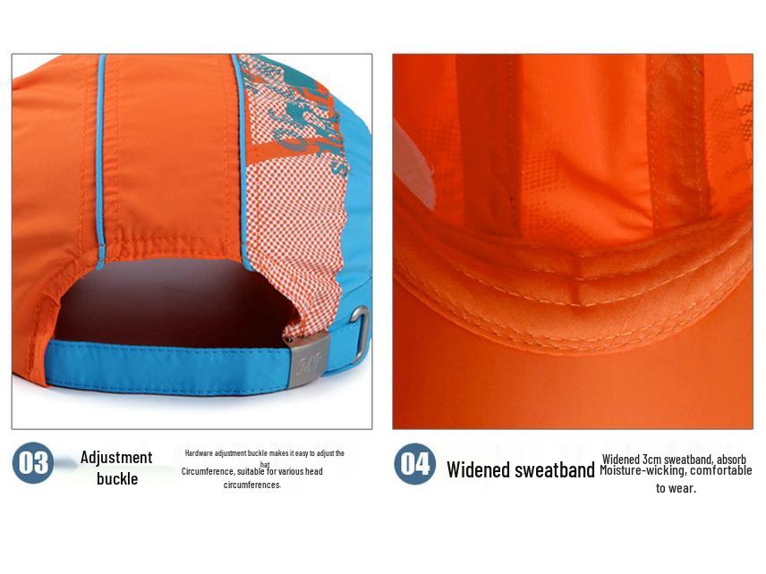 Zhen Yue Qi Koreanischer Sommer Schnelltrocknendes Wasserdichtes Netzmützen für Kinder