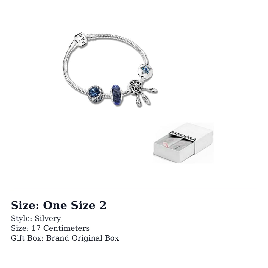 Pandora 925 Sterling Silver Bracelets Women's SL-2