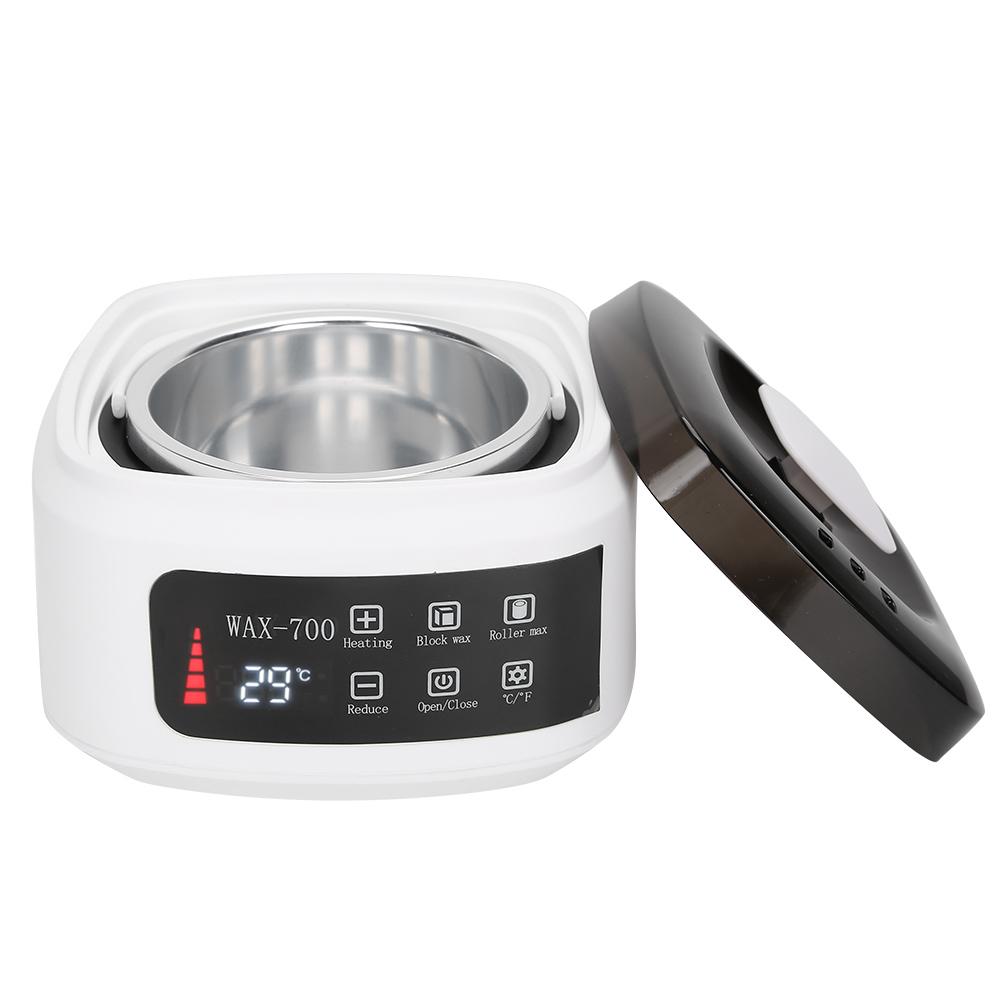 500ml voksvarmer automatisk temperaturkontroll Elektrisk hårfjerning vokssmeltemaskin
