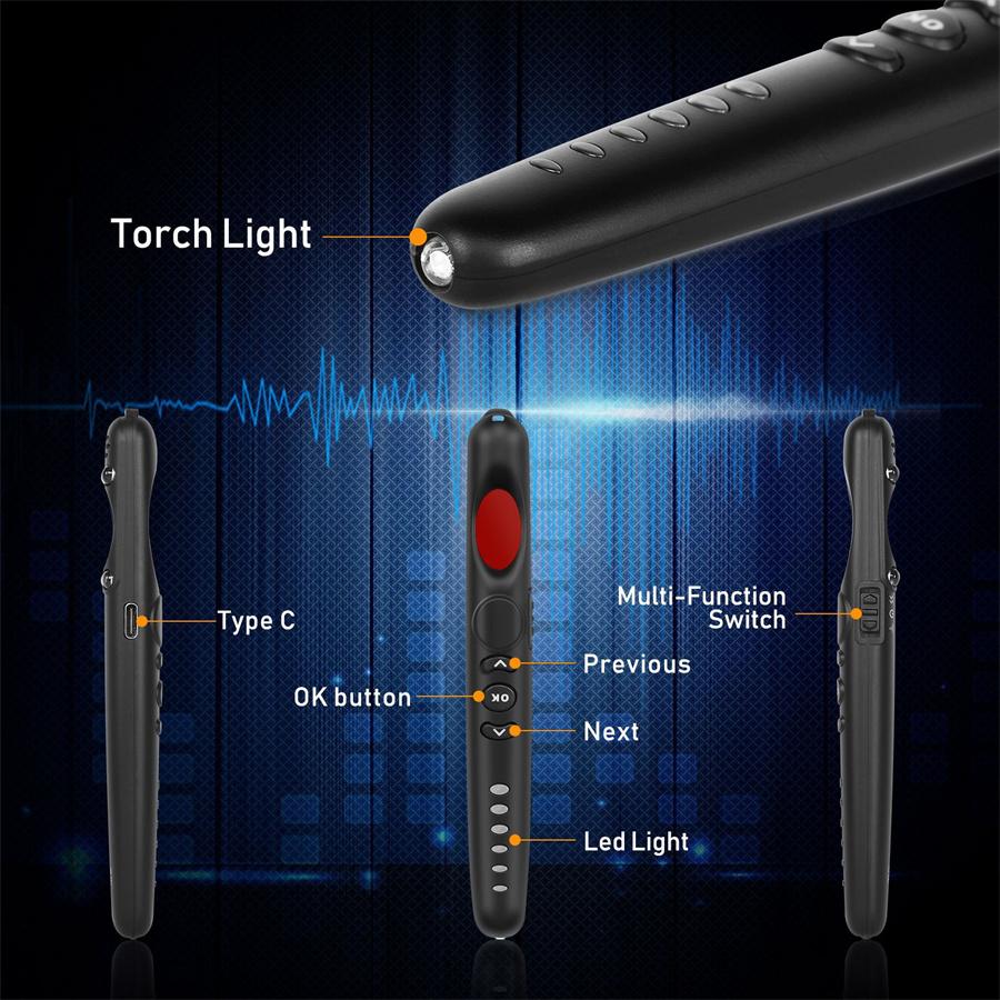 Anti Detector RF Finder Personal Safety Alarm Protection For Hidden Camera