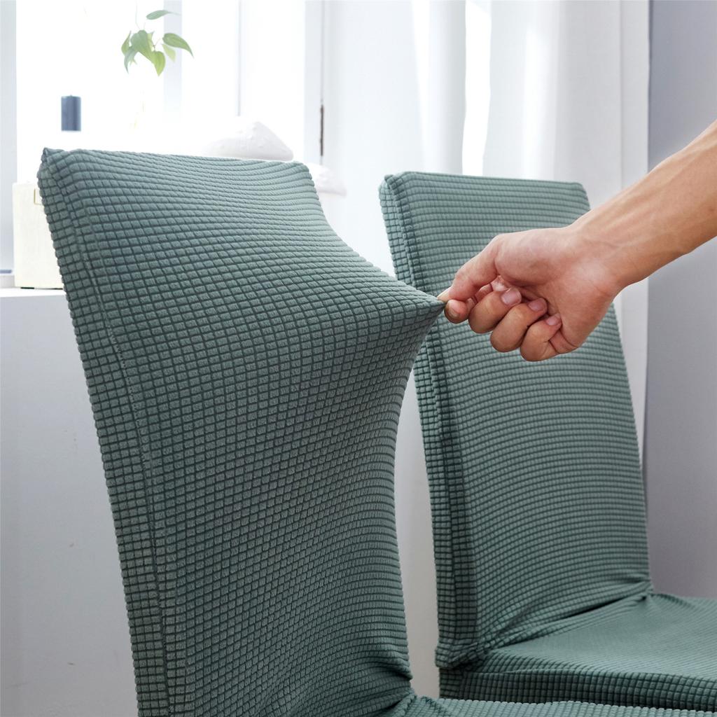 Corn Elastic Chair Cover Chair Cover Half Pack One-Piece Hotel Hotel Dining Table Chair Cover Seat