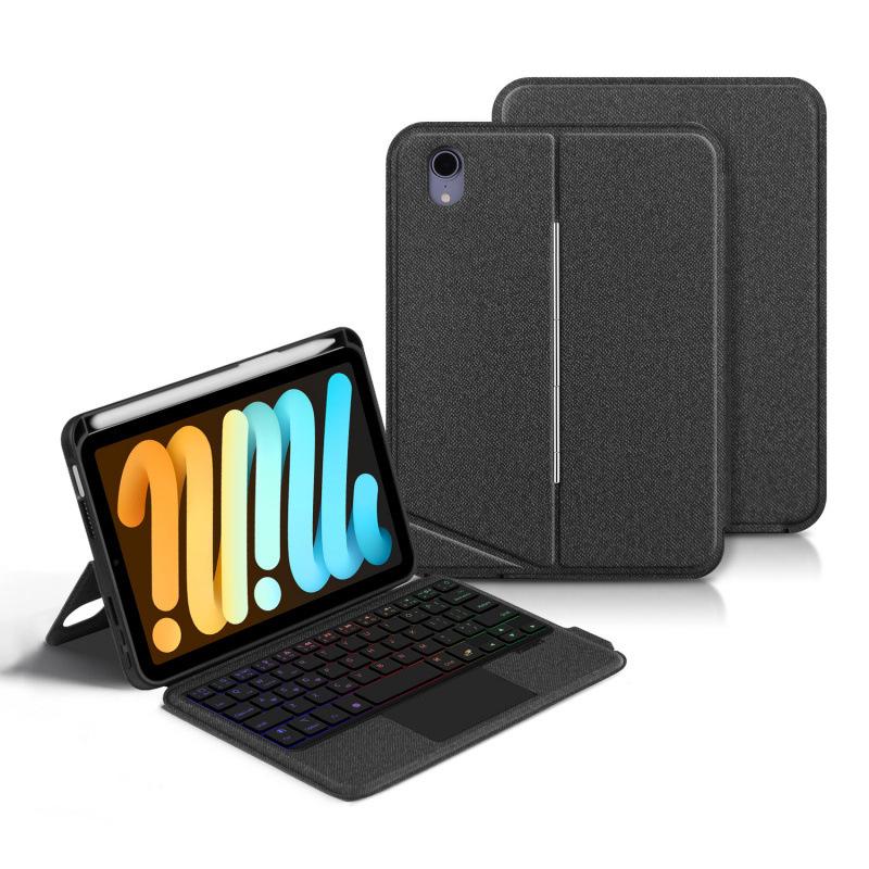 Backlit Magnetic Keyboard Cover for iPad Mini 7/6 (8.3 Inch, 2024) iPad mini 7/6 8.3 inch чёрный