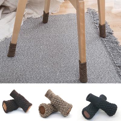 4/12/24pcs Non-Slip Table Floor Protector Chair Leg Socks Furniture Feet Covers Furniture Pads