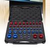 Thread Checker Nut Thread Gauge Kit Imperial Metric Design For Mechanical Work Home Projects