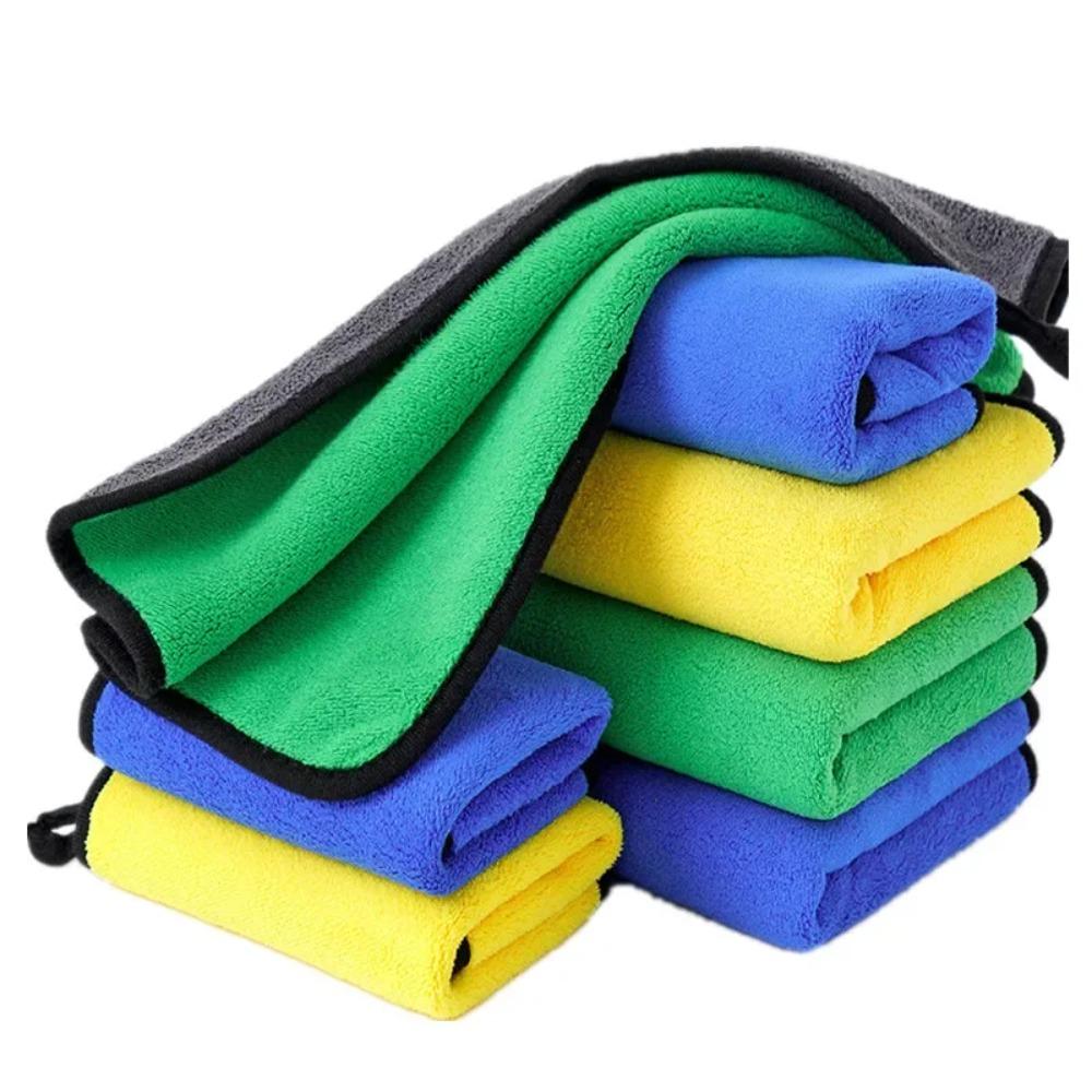 Professional Microfiber Hair Towels – 3 Sizes 30/60/100x50cm for Barber Salon Dyeing Styling Protection