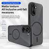 KEYSION Custodia Magnetica per Telefono per OnePlus Nord CE5 Silicone+PC Opaca Traslucida Trasparente Antiurto per OnePlus 1+Nord CE 5 5G