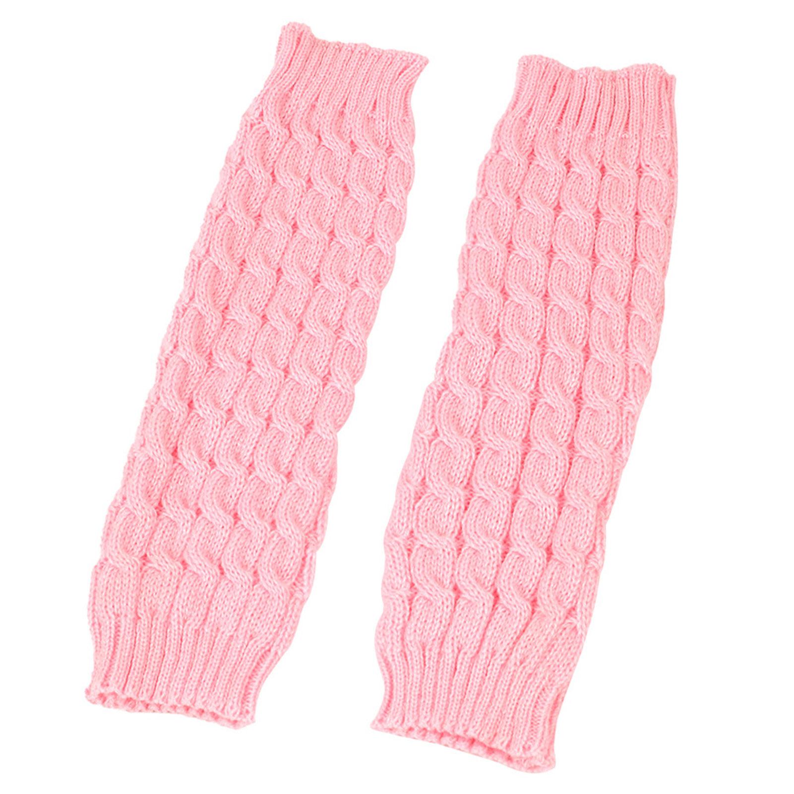 

Warm Knit Women S Black Knee Leg Warmers Stylish Boot Socks For Party Sports Yoga Leg Warmers Ladies