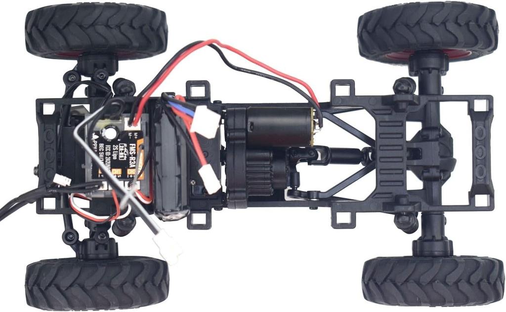 2× 7.4V 600mAh 35C 2S LiPo Batteries with Molex Plug – Compatible with FMS FCX24 RC Crawlers and Electric Climbing Vehicles