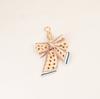 Women's Ribbon Bow  Fashion Weaving Silk Scarf Keychain Pendant Keyring Charm Bag Car Keychain Keychain Accessories