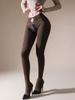 120D Spring Autumn Hollow Out Open Crotch Pantyhose High Elastic Shaping Warm Tights Sexy Shiny Smooth Allure Vintage Stocking