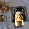 Yellow Duck Phone Case For Samsung Galaxy S22 S25 Ultra S21 S10 Plus S26 Edge S20 S23 S24 FE Cover Silicone Soft TPU Clear S