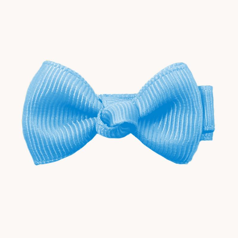 Twist Taille Geripptes Band Schleife Baby Haarspange – Niedlicher Handgemachter Kinder Kopfschmuck