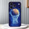 Sport Basketball Cool Für Apple iPhone 17 16 16E 15 14 13 12 11 Pro Max Plus Schwarz Weiches Silikon Handyhülle