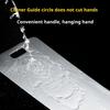 Stainless Steel Cutting Board Double Sided Chopping Board for Kitchen Easy Grip Handle Large Versatile Food Prep Board for Meat Veggies Fruits