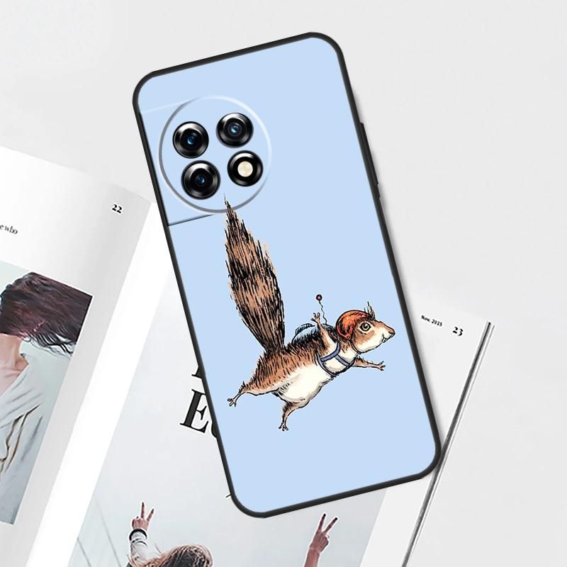 

Cartoon Animal Squirrel Case For OnePlus Nord 5 CE 2 3 4 Lite N20 N30 OnePlus 13T 13R 12R 9 10 Pro 11 12 13 15 Cover OnePlus 9Pro