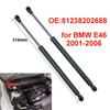 2Pcs 51238202688 Car Front Engine Hood Bonnet Gas Struts Lift Support Rod Bar for BMW 3 Series E46 M3 2001-2006