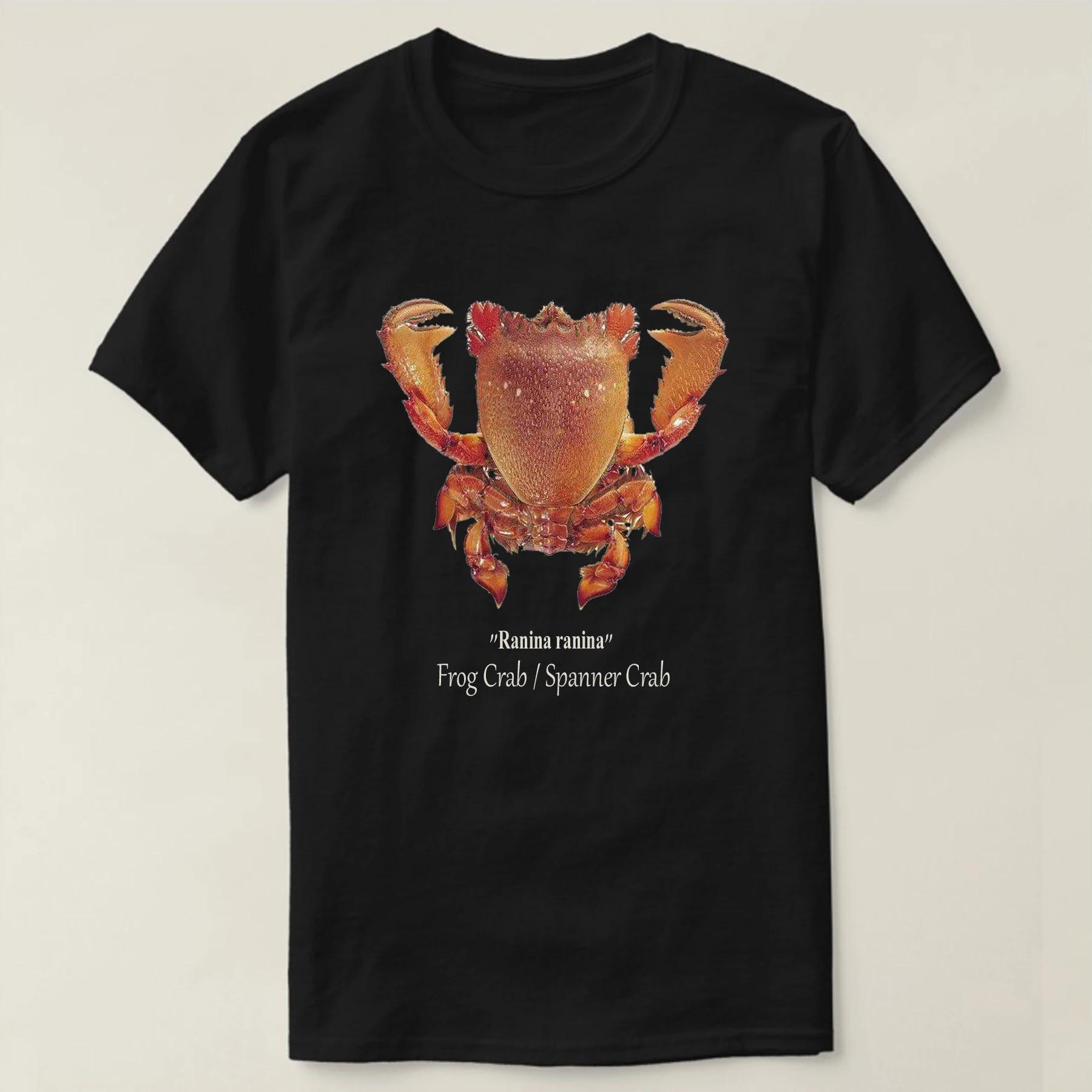 

Ranina ranina Frog Crab Spanner Crab T Shirt Short Sleeve Casual 100% Cotton O-Neck Mens T-shirt Size S-3XL - Men s Summer ... S разноцветный