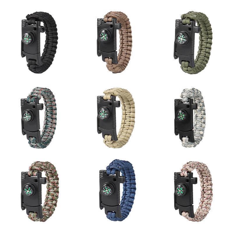 Soarer Outdoor Survival Paracord Armband met Vuurstarter