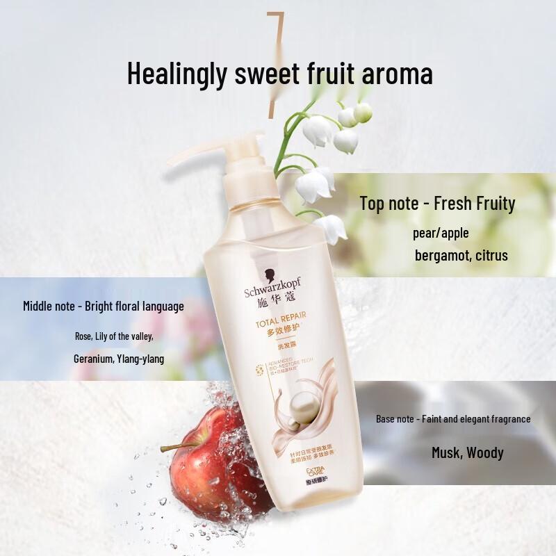 

Schwarzkopf Mild Repair Anti-Frizz Smooth Multi-Effect Shampoo