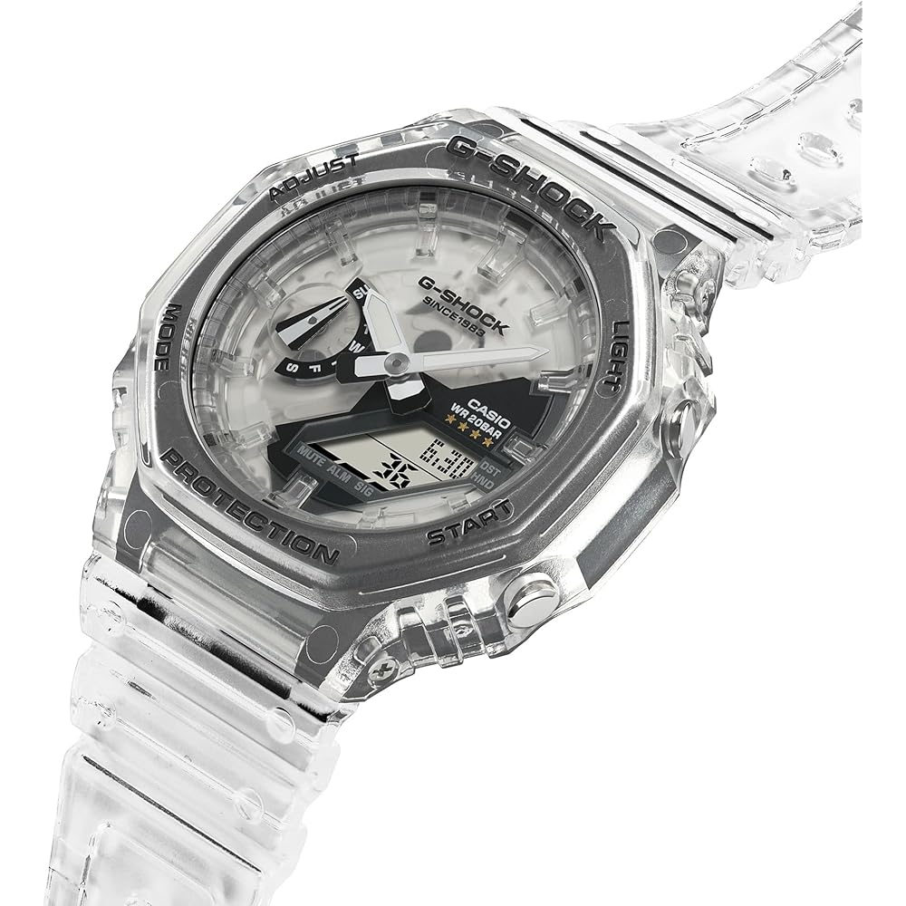 Casio G-Shock GA-2140RX-7A Analog-Digital Watch Water Resistant Shock Resistant White