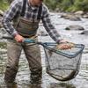 Aluminum Poles Fishing Landing Net Fishing Net Portable for Adult Unisex Foldable Landing Net with Comfortable Handle
