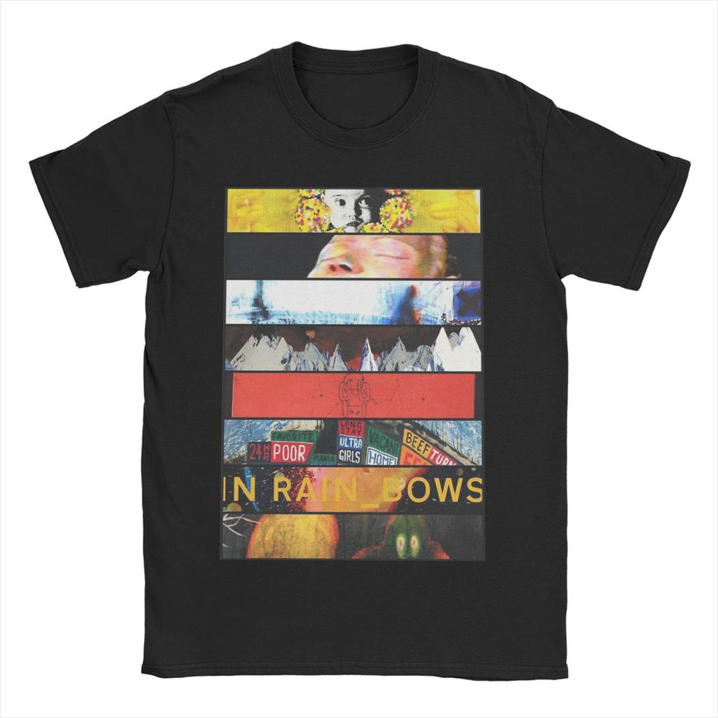 Herren Damen The Swankys Lifestyle T-Shirts Radiohead Rockband Reine Baumwolle Kleidung Rundhals T-Shirt 4XL 5XL 6XL T-Shirt