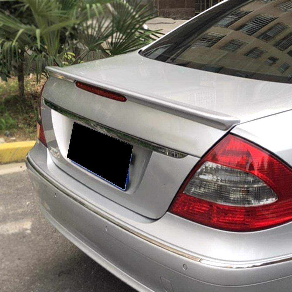 For Mercedes Benz E Class W211 E240 280 320 AMG Style 2002 03 04 05 06 07 08 09 Car Rear Trunk Spoiler Wings Tuning Accessories