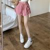 Summer 2025 Women's Sexy Slim Irregular Top & Pink Shorts Set
