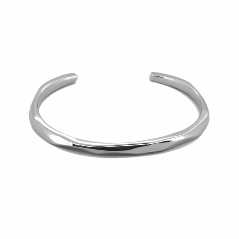 

Браслет Nuance Wrapped Bangle из хирургической нержавеющей стали, серебро с фирменным мешочком [Lion Heart], мужской