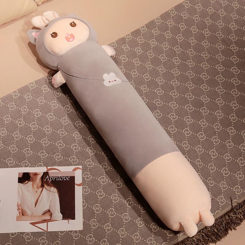 Hat Bunny Transformation Throw Pillow Plush Toy Doll Bunny Doll Home Sofa Pillow Cushion