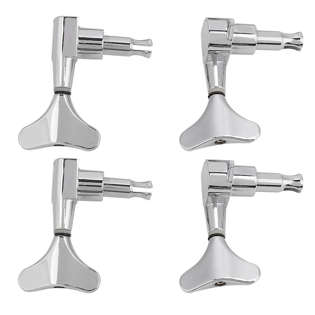 2L2R Fishtail shaped Button Sealed Bass Guitar Tuning Pegs Machine Heads