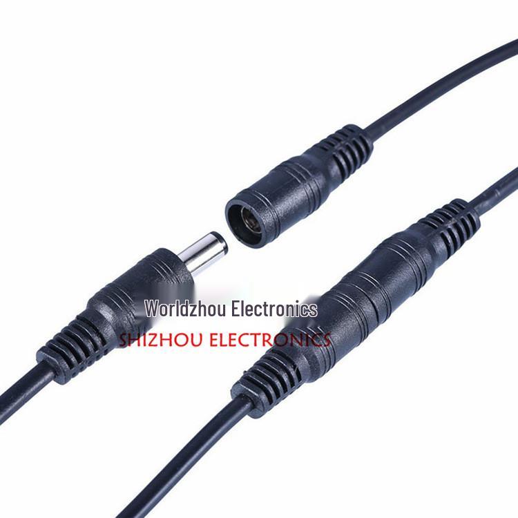 DC5.5*2.1 LED Light Strip Cable Male-Female Power Connector
