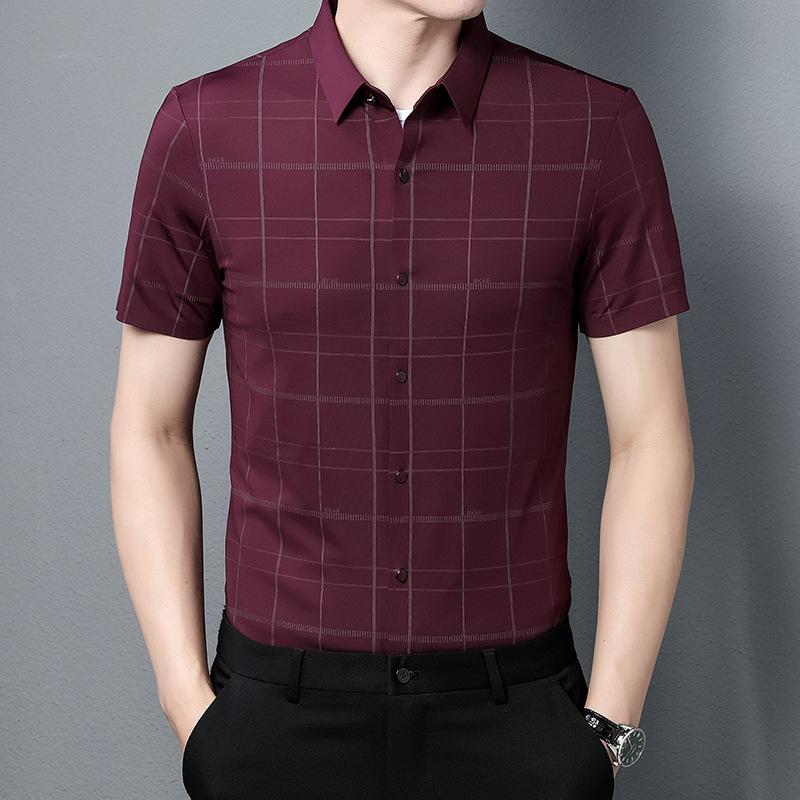 Новая летняя мужская рубашка с короткими рукавами — фото 3