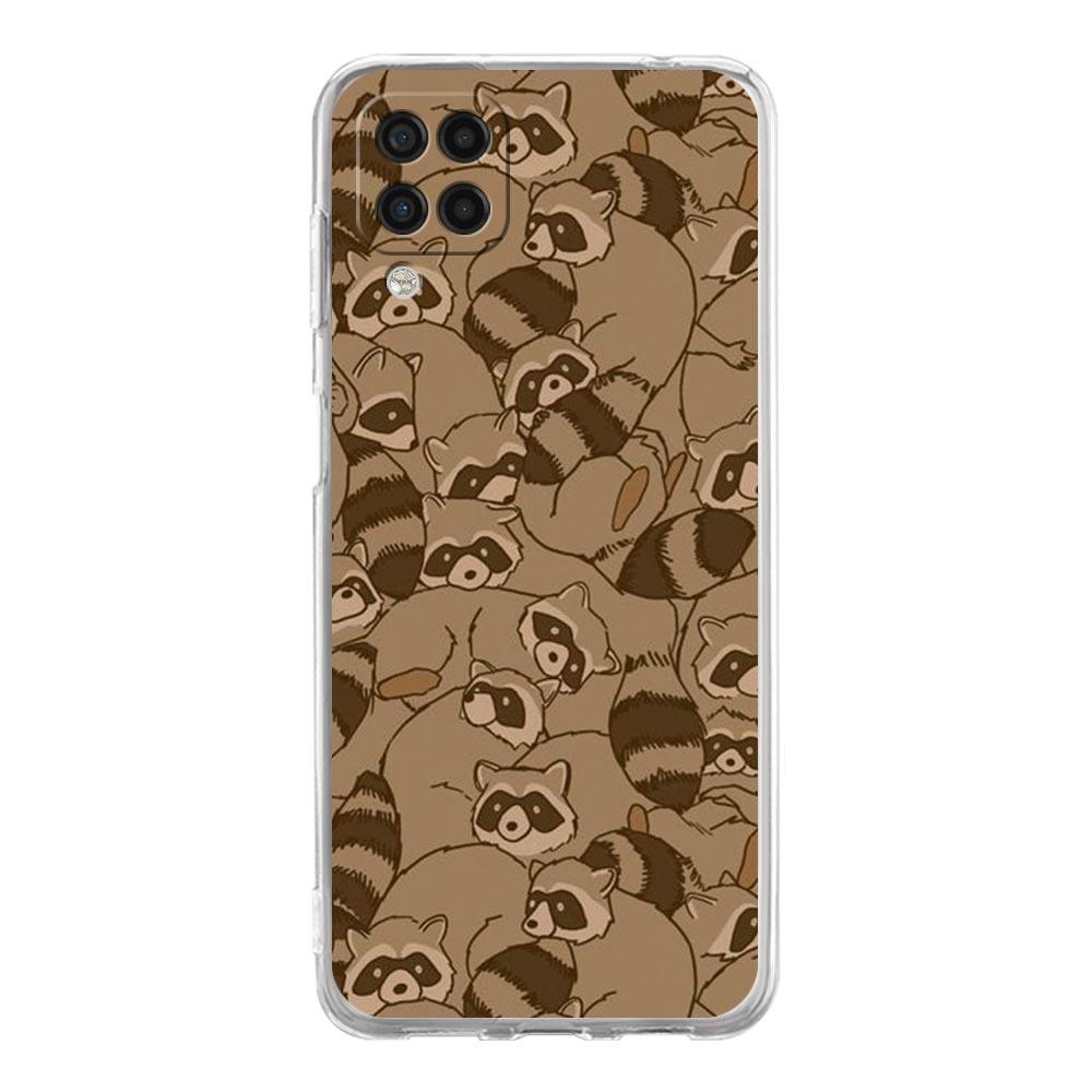 

Phone Case for Samsung A13 A15 A25 A35 A51 A55 A71 A21S A11 A12 A31 A52 A41 A23 A53 A73 A32 5G A03S A05s Cover mapache Samsung A03