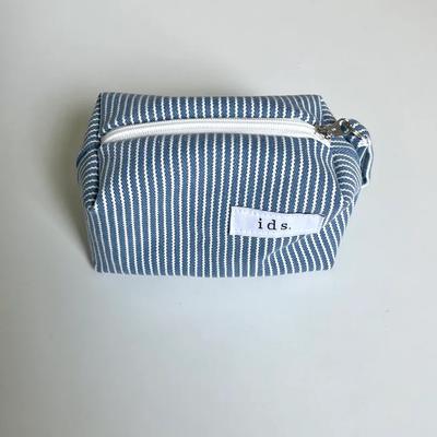 Casual Blue Square Pouch