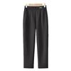 Mom's High Waist Casual Straight Leg Pants for Spring & Autumn - Plus Thick Loose Velvet for Middle-Aged & Elderly Women