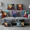 Anime Fullmetall Alchemist Brotherhood Pillow Cover Gift High Definition Digital printingSurprise Vivid Pattern Household