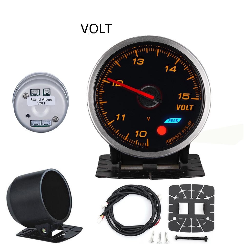 

HA Accessories Universal Auto Gauge 60MM meter BF Style Water Temp Oil Temp Oil Press Tachometer RPM EGT Turbo fuel press afr ADBF volt